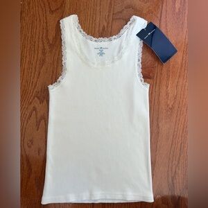 white lace brandy tank